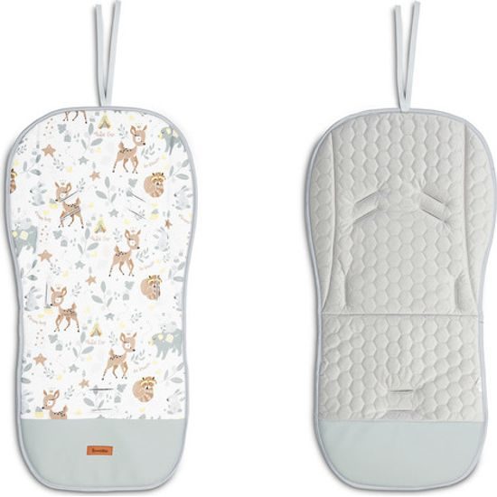 Podložka do kočárku Velvet lesní příběh