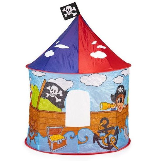 Ecotoys dětský stan Pirátský zámek