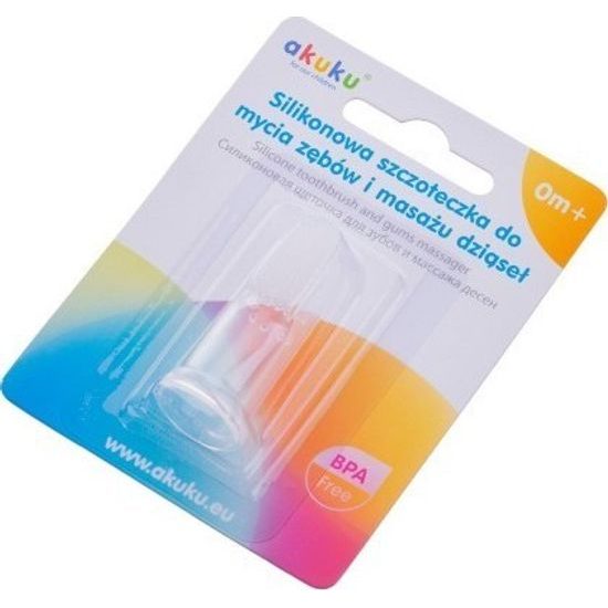 První zubní kartáček Akuku
