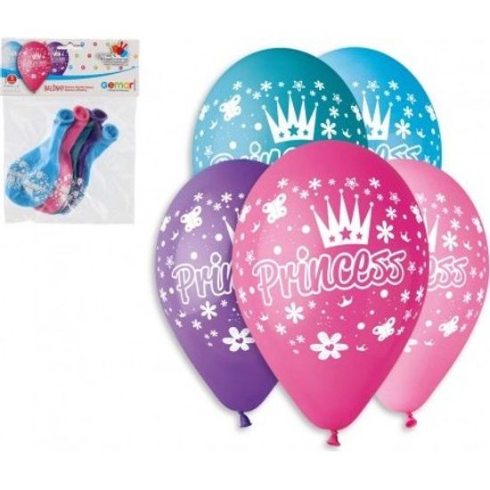 Balonky nafukovací princezny - 5ks