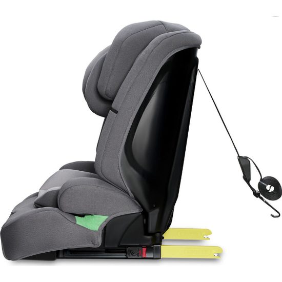 Autosedačka Kinderkraft SAFETY FIX 2023 i-SIZE 9-36kg šedá