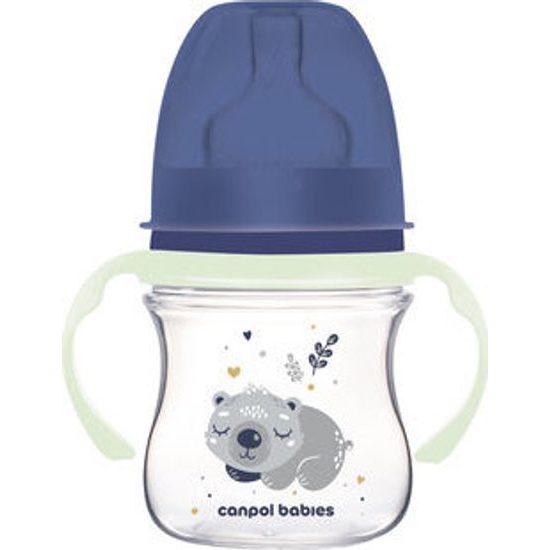 Canpol babies Antikoliková lahev EasyStart SLEEPY KOALA 120ml modrá