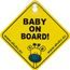 Výstražná značka BABY ON BOARD