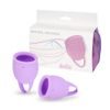 Lola Games Natural Wellness menstruációs kehely szett Levendula Orchidea 2 db