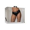 Ouch! Rezgő Strap-on Magas Szárú Alsónadrág M/L