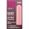 Újratölthető mini vibrátor Java Sunset