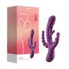 HoneyPlayBox Trilux Kinky Finger Nyuszi Vibrátor Análgolyókkal Lila