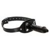 ZADO Leather Gag Penis unisize bőr szájpecek