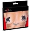 Cottelli Nipple Stickers SM Cross 0781983 Black