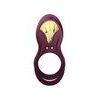 Zalo Bayek Cockring Vibrátor távirányítóval Lila