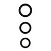 Sono No.25 Cockring Készlet Fekete