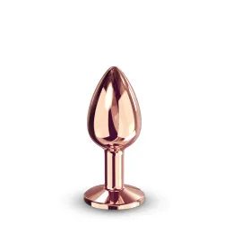 Dorcel Diamond Plug S - kis análékszer rózsaaranyból