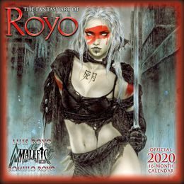 FANTASY ART OF ROYO - 2020 NAPTÁR