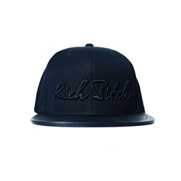 RICH BITCH SNAPBACK FEKETE SAPKA