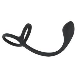 Black Velvets Pénisz- és Heregyűrű + Plug Slim