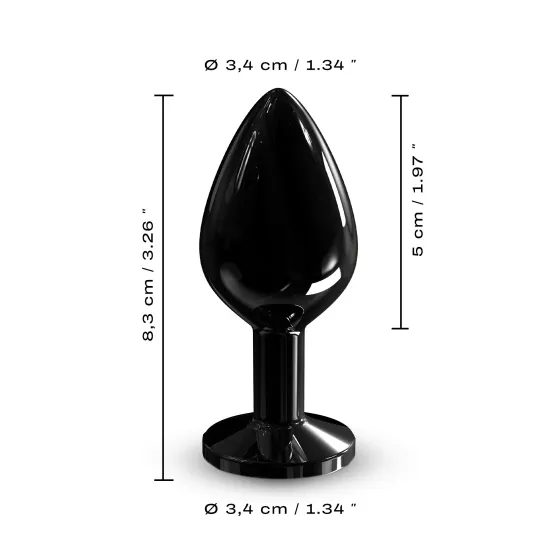 Dorcel Diamond Plug Méret M Fekete