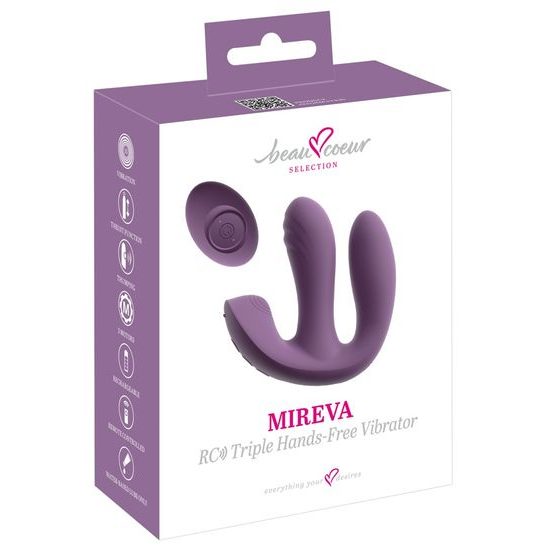 beau coeur Mireva RC Tripla Hands-Free Vibrátor