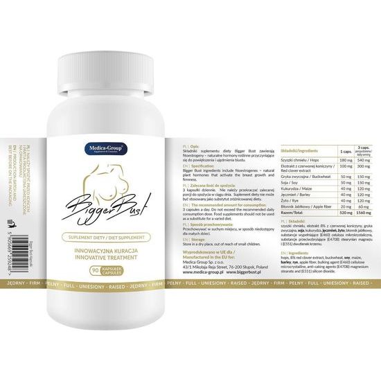 Medica-Group Bigger Bust kapszulák 90 db