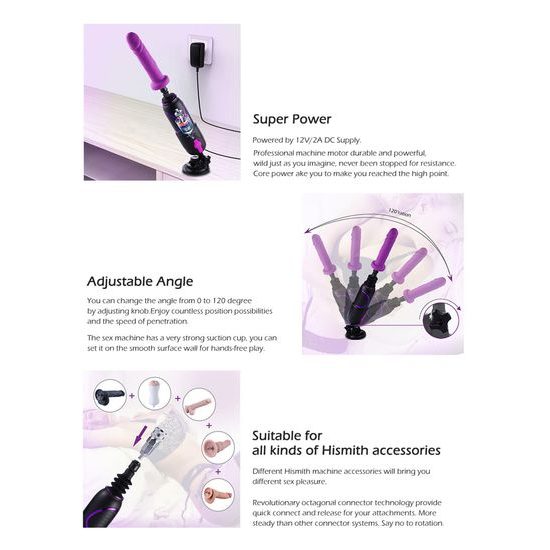 Hismith Pro Travel Mini Szexgép