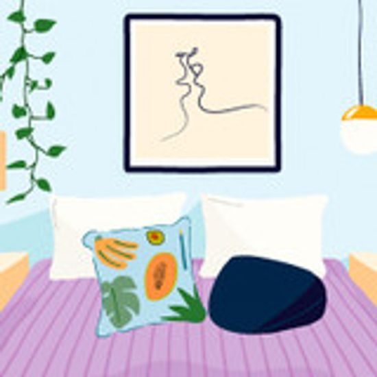 Dame Pillo Szex Párna Indigo