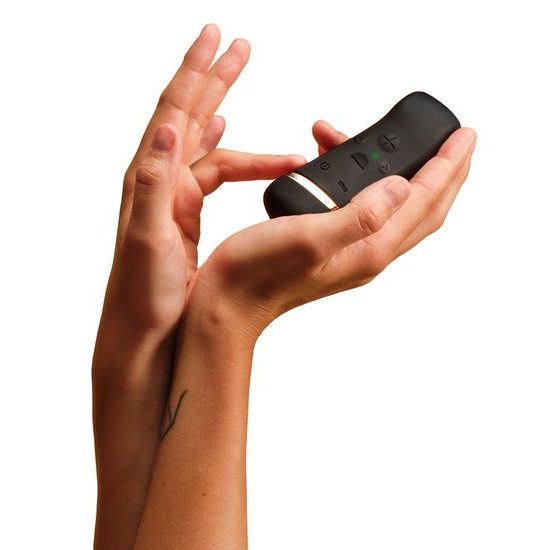 The Handy Oh! - ResoTouch vibrátor (fekete)