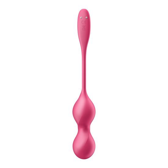 Satisfyer Love Birds 2, okos vibrációs gésagolyók távirányítóval, 22,2 x 3,3 cm