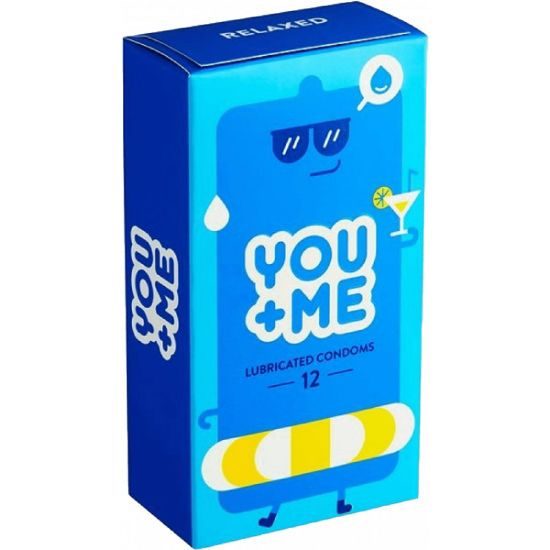 You&Me lubricated condoms 12 ks