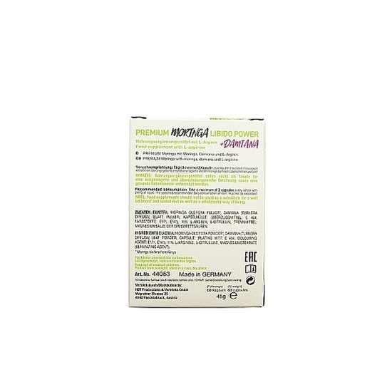 HOT BIO Moringa Libido Power Kapszulák 60db