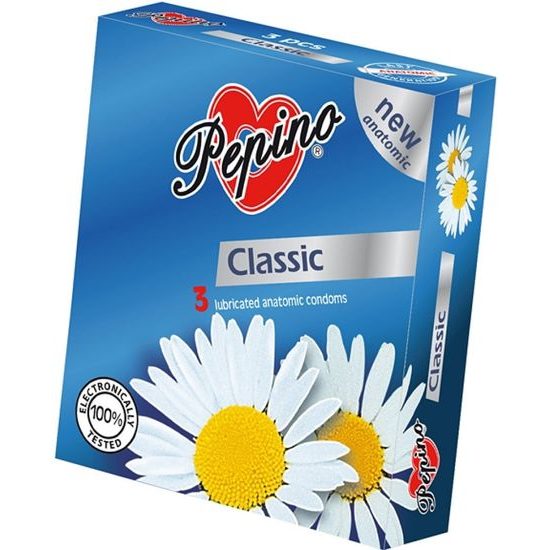 Pepino Classic óvszerek 3 db