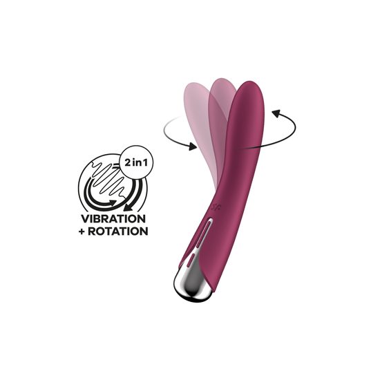 Satisfyer Spinning Vibe 1 Piros