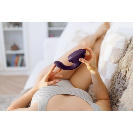 Womanizer Next Duo - 2in1 G-pont vibrátor (lila)