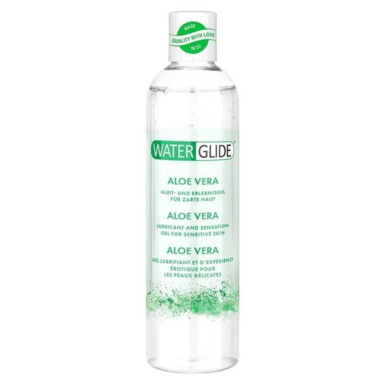 Waterglide 2 az 1-ben Masszázsgél és Síkosító Aloe Vera 300ml