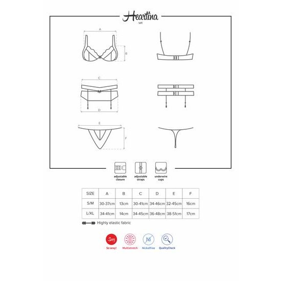 Obsessive Heartina szett