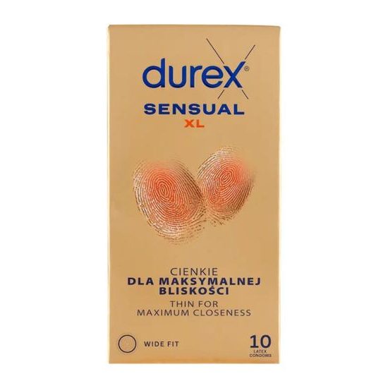 Durex Sensual XL 10 db