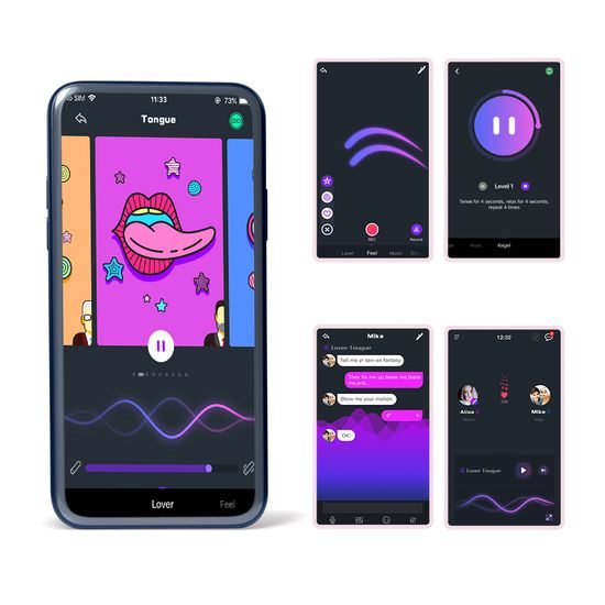 Magic Motion CRYSTAL DUO APP Készlet a medencefenék erősítésére zöld színben