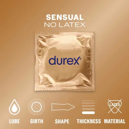 Durex Sensual Latexmentes 20 db