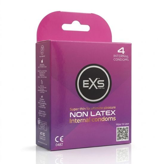EXS Non-Latex belső óvszer 4 db