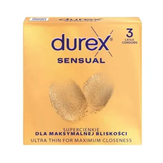 Durex Sensual 3 db