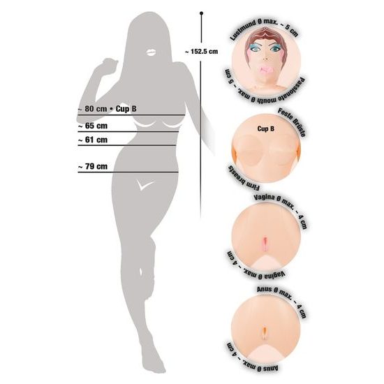 Felfújható baba Joan