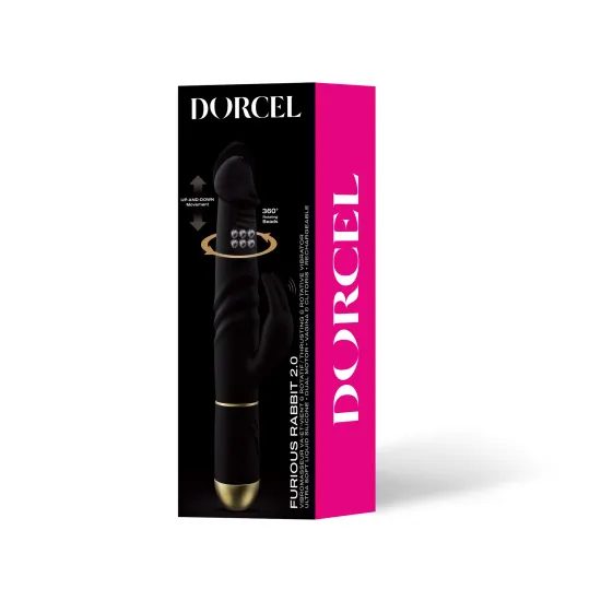 Dorcel Furious Rabbit 2.0 Toló és Forgó Vibrátor