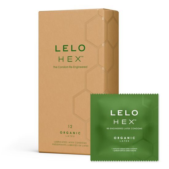 LELO Hex Organic - luxus óvszer (12db)