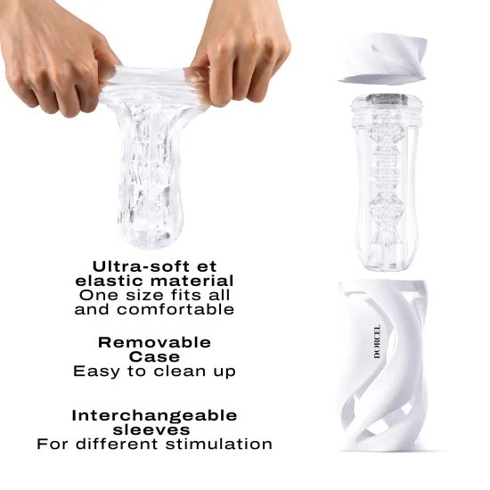 Dorcel Deep Blow Maszturbátor Hüvellyel Fehér