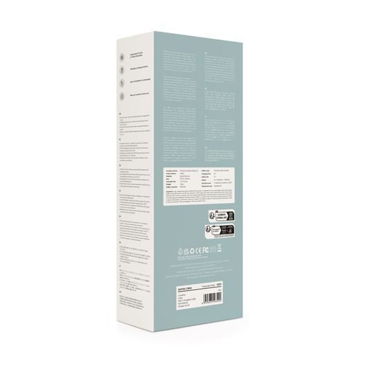 Svakom Chika App-vezérelt, melegítő G-pont és csikló vibrátor - Türkiz Szürke