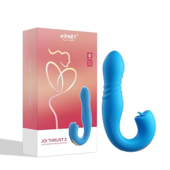 Honey Play Box Joi Forgó Fejű G-pont Vibrátor és Klitorisz Nyaló
