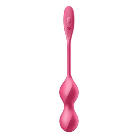 Satisfyer Love Birds 2, okos vibrációs gésagolyók távirányítóval, 22,2 x 3,3 cm