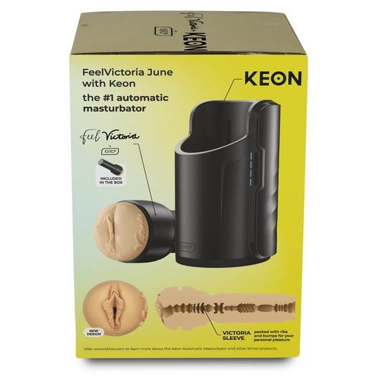 Kiiroo Keon WiFi Combo Szett Feel Victoria June