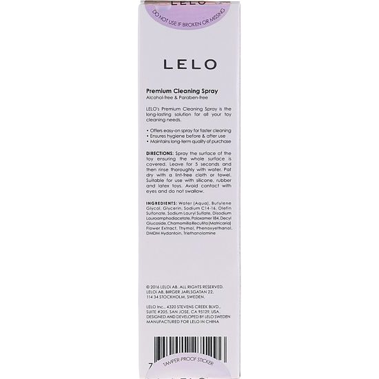 Lelo antibakteriális spray 60ml