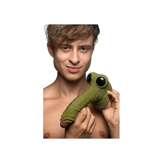 Creature Cocks Mocsári Szörny Pikkelyes Szilikon Dildó