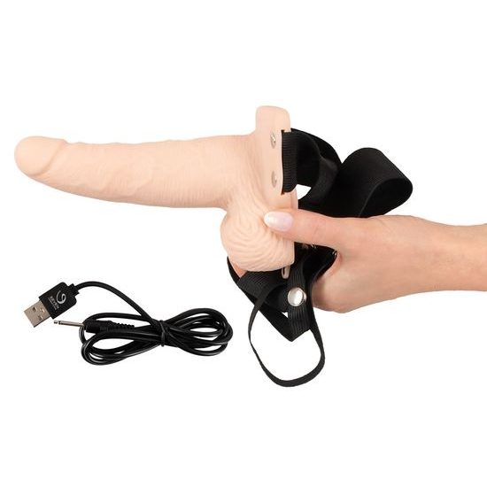 You2Toys Vibráló Strap-On Hüvely