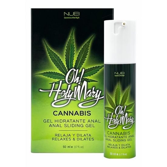 NUEI Oh! Holy Mary Kannabisz Anal Gél - kenőanyag kenderolajjal, 50 ml.